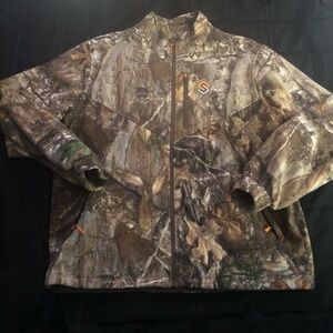 ScentLok Jacket Mens XL Camo Savanna Aero Crosshair TrueTimber